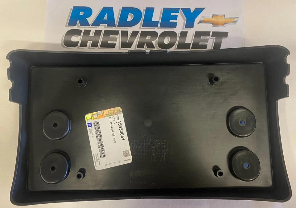 NUEVO PARACHOQUES DELANTERO GM OEM 06-11 CADILLAC DTS - MARCO DE LICENCIA GMC 15933051 Foto 1 de 1