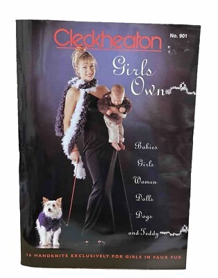 Cleckheaton Girls Own Knitting Book No. 901, 16 Designs - Image 1 of 4