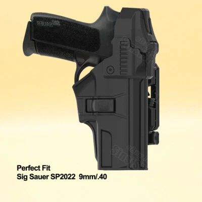 TEGE SP2022 Holster Police Duty Holster Fit Sig Sauer SP2022 9mm .40 SP 2022 Level 3