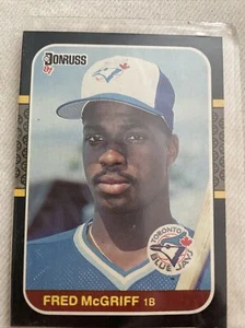 1987 Donruss Fred Mcgriff #621 Baseballkarte - Bild 1 von 2