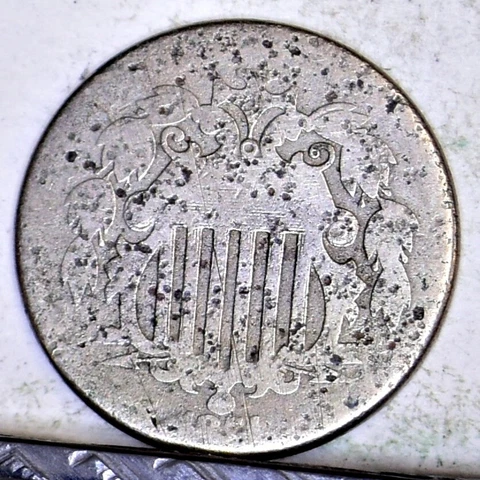 1874 Shield Nickel - Fair Details (#45191) Cover