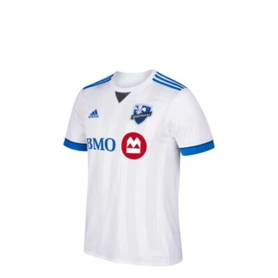 Montreal Impact MLS Adidas Youth White Official Climalite Team Replica Jersey - Image 1 of 2