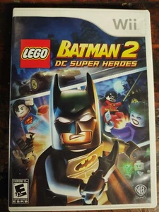 LEGO Batman 2: DC Super Heroes (Nintendo Wii, 2012) Complete CIB - Picture 1 of 3