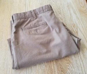 Docker's Men's Size 40 Ins Tag 30 Act 27 D3 Flat Front Pants 100% Cotton - Picture 1 of 9