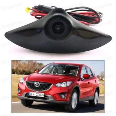 170° HD CCD Front View Camera Car Logo Embedded for Mazda CX-5 2013-2016 14 15 - Image 1 of 4