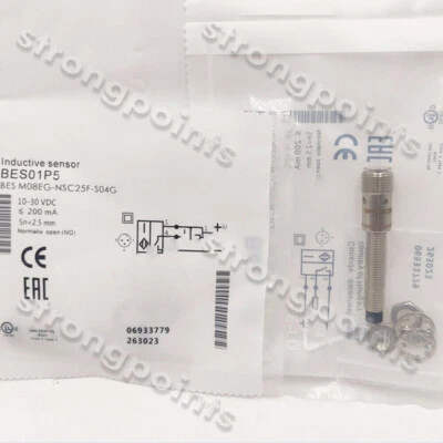 Balluf BES M08EG-NSC25F-S04G 10-30Vdc 200mA 3 Pin 1PC Inductive Sensor - Image 1 of 2