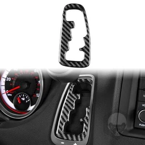 Carbon Fiber Gear Shift Panel Cover Trim for Dodge Grand Caravan 2011-2020 - Picture 1 of 4