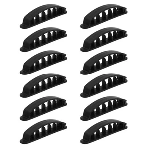 12 PCS Multifunktionales Kabelfixiergerät Desktop-Kabelclips Drahtklammern - Afbeelding 1 van 12