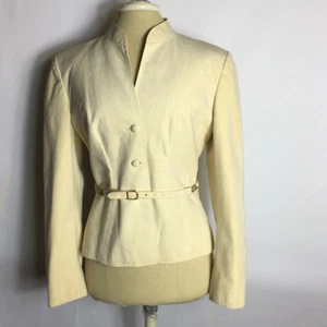 Lilli Ann Suede Blazer Adolph Schuman Vintage - Picture 1 of 8