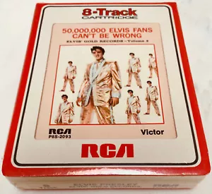 ELVIS PRESLEY " ELVIS' GOLD RECORDS, Vol. 2 " 8-Track Tape New SEALED MegaRARE - Picture 1 of 2