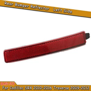 1x riflettore paraurti posteriore sinistro per 2007-12 GMC Acadia 09-12 traversa 10-16 SRX wo - Foto 1 di 4