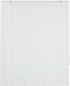 Vertikalanlage Lamellenvorhang weiß Büro Sichtschutz B/H 120 x 280 cm Sunlines - Bild 1 von 4