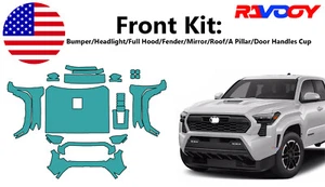 For Toyota Tacoma TRD Sport 2024-2025 Front Paint Protection Film PreCut Kit PPF - Picture 1 of 7