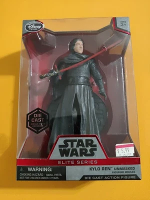 Figura de acción fundida a presión sin máscara Star Wars Elite Series KYLO REN 7" NUEVA EN CAJA Foto 1 de 4