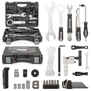 36 PZ Set di Attrezzi per Bicicletta - Kit Riparazione Bici con Custodia - Manutenzione Bici... - Foto 1 di 6