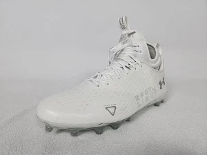 Botines de fútbol Under Armour Spotlight MC 2.0 talla 12 para hombre blancos 3025082-100 - Imagen 1 de 12