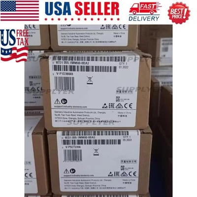 New Siemens 6ED1055-1MM00-0BA2 6ED1 055-1MM00-0BA2 LOGO! AM2 AQ expansion - Image 1 of 4