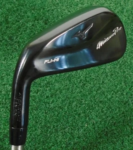 Exc. LEFTY Black Mizuno Pro Fli-Hi 4 Iron, AeroTech SteelFiber HLS880 F4 Stiff - Picture 1 of 5