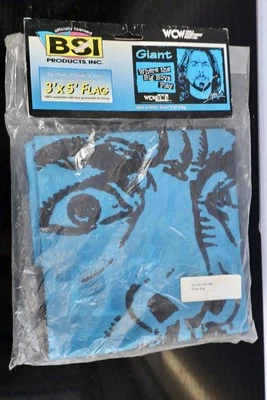 Bandera Paul Wight The Giant WCW NWO 3x5 Vintage Años 90 Lucha Libre WWE Big Show Foto 1 de 2