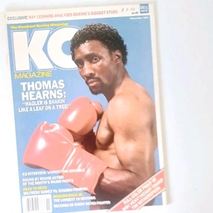 KO Magazine Tommy Herns November 1984 - With Poster - Picture 1 of 6
