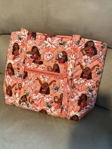 Vera Bradley For Disney Moana Adventure Small Vera Tote Limited Edition - Picture 1 of 4