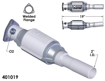 Convertidor catalítico para Volkswagen Jetta 1993 Foto 1 de 2