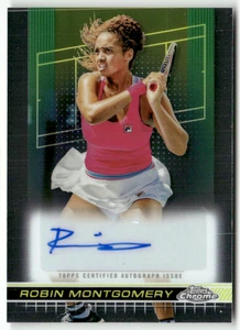 Topps Chrome 2024 Tennis No. TCA-RMY Robin Montgomery Auto - Bild 1 von 2
