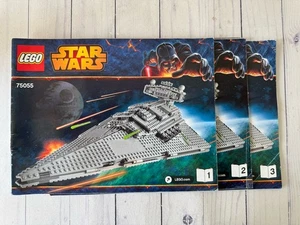 LEGO Star Wars #75055 Imperial Star Destroyer Instructions Manuals 1, 2 & 3 Only - Picture 1 of 9