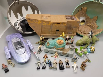 Star Wars Micro Machines Large Lot Of Figures, Sets, Vehicles, Pieces - Image 1 of 4