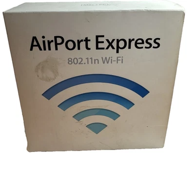 Apple AirPort Express 54 Mbps Wireless N Base Station (White) – Open Box Tested - Image 1 of 4