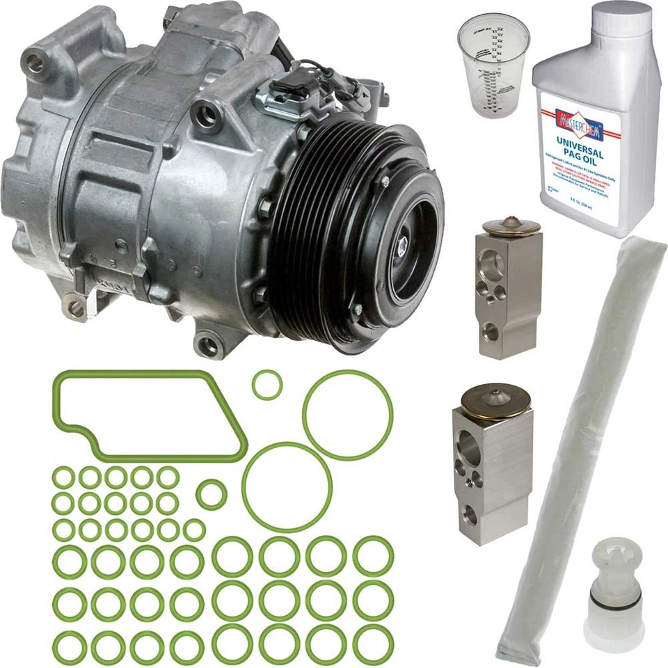 Omega AC Compressor w/ A/C Repair Kit For Toyota Sienna 2011-2016 - Image 1 of 1
