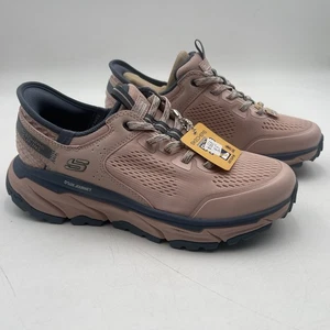 NWOB Skechers D'Lux Journey Knit Lace-Up Sneakers - Verbena - Rose Size 8 RV $95 - Picture 1 of 6