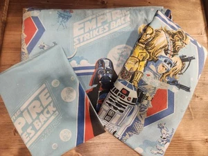 Vintage 70s Star Wars The Empire Strikes Back USA Complete Sheets Set Twin Size - Bild 1 von 5