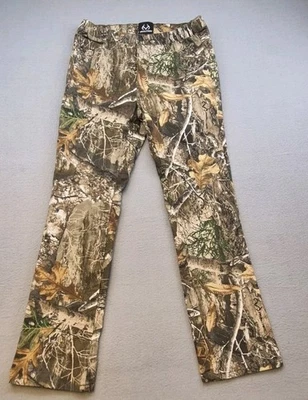 Pantalones RealTree Juveniles Pequeños Verde Camuflaje Deporte Exterior  Foto 1 de 4