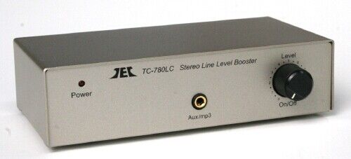 Technolink TC-780LC SILBER Stereo Line Pegel Booster; STOSSEN Sie Ihren Schallpegel!