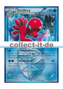 Pokemon Schwarz&Weiss - Plasma-Blaster 19/101  - Octillery  Deutsch - Bild 1 von 1