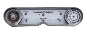 Dakota Digital 1965-66 Cadillac Analog Gauge System Silver White VHX-65C-CAD-S-W - Picture 1 of 6