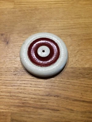 Roue ancienne en bois peint de 70mm pour Jouet au 1/10 comme Citroen ou JRD - Photo 1/3