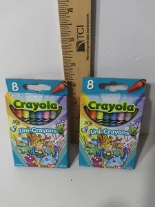 Crayola Buntstifte Einhorn Uni-Buntstifte 8 Stück...2x...schneller Versand - Bild 1 von 2