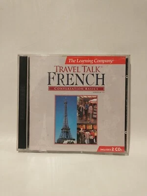 The Learning Company TRAVEL TALK FRENCH Conversation Basics 2-CD Set - Image 1 of 4