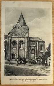 CARTE POSTALE ANCIENNE JAZENEUIL. VIENNE. ( CPA 7) L’EGLISE ROMANE - Imagen 1 de 2