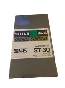 New Fuji H471S ST-30 Video Cassette Tape - Hard Case Factory Sealed - Picture 1 of 1