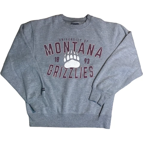 Vintage Montana Grizzlies University Pullover Crewneck Sweatshirt Jansport Small Cover