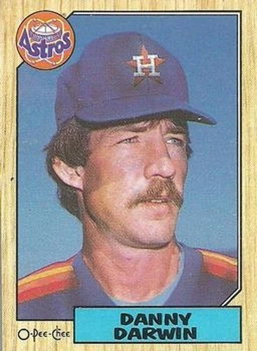 #157 Danny Darwin - Houston Astros - 1987 O-Pee-Chee Baseball - Image 1 of 1