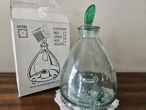 Mittelalter Käferfänger Meccano Company Spanien mundgeblasen grüne Glasplatte Vintage 1996 - Bild 1 von 11