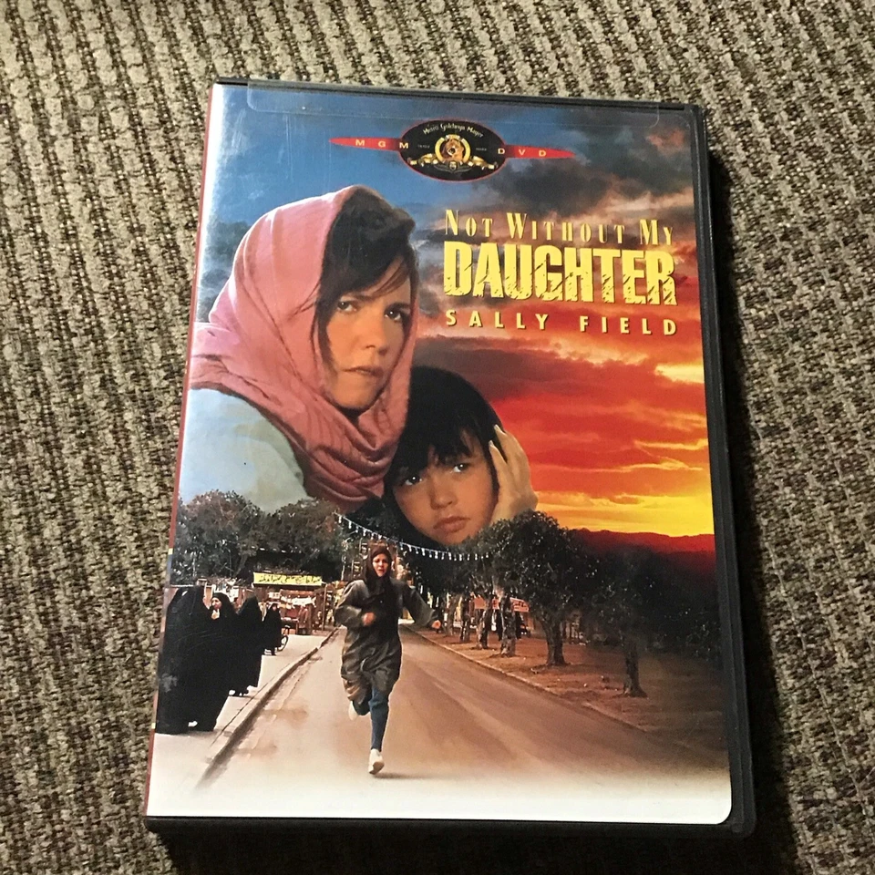 NOT WITHOUT MY DAUGHTER 1990 OOP DVD MGM PRINT SALLY FIELD ALFRED MOLINA - Image 1 of 4