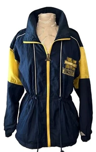 Vintage Michigan Embroidered Windbreaker - Picture 1 of 13