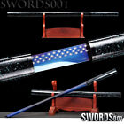lame bleue haute carbone dynastie chinoise Tang Dao cool samouraï héros épée 