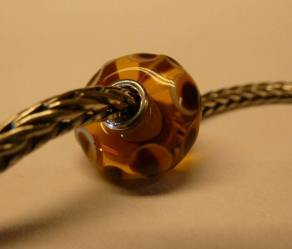  Trollbeads Glas Silber Unikat - Bild 1 von 3