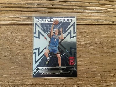 2022-23 Panini Donruss Elite Basketball Josh Giddey Power Formulas #7 OKC  - Image 1 of 2